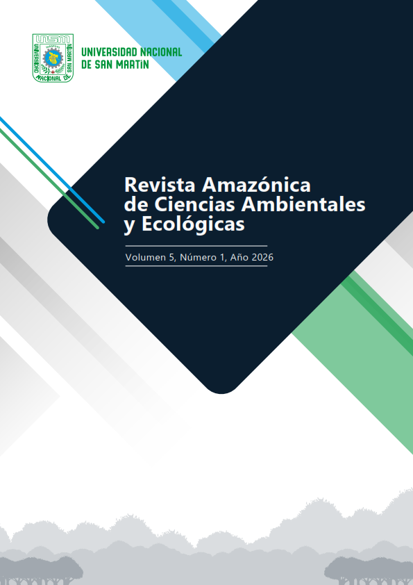 					Ver Vol. 5 Núm. 1 (2026):  Revista Amazónica de Ciencias Ambientales y Ecológicas
				