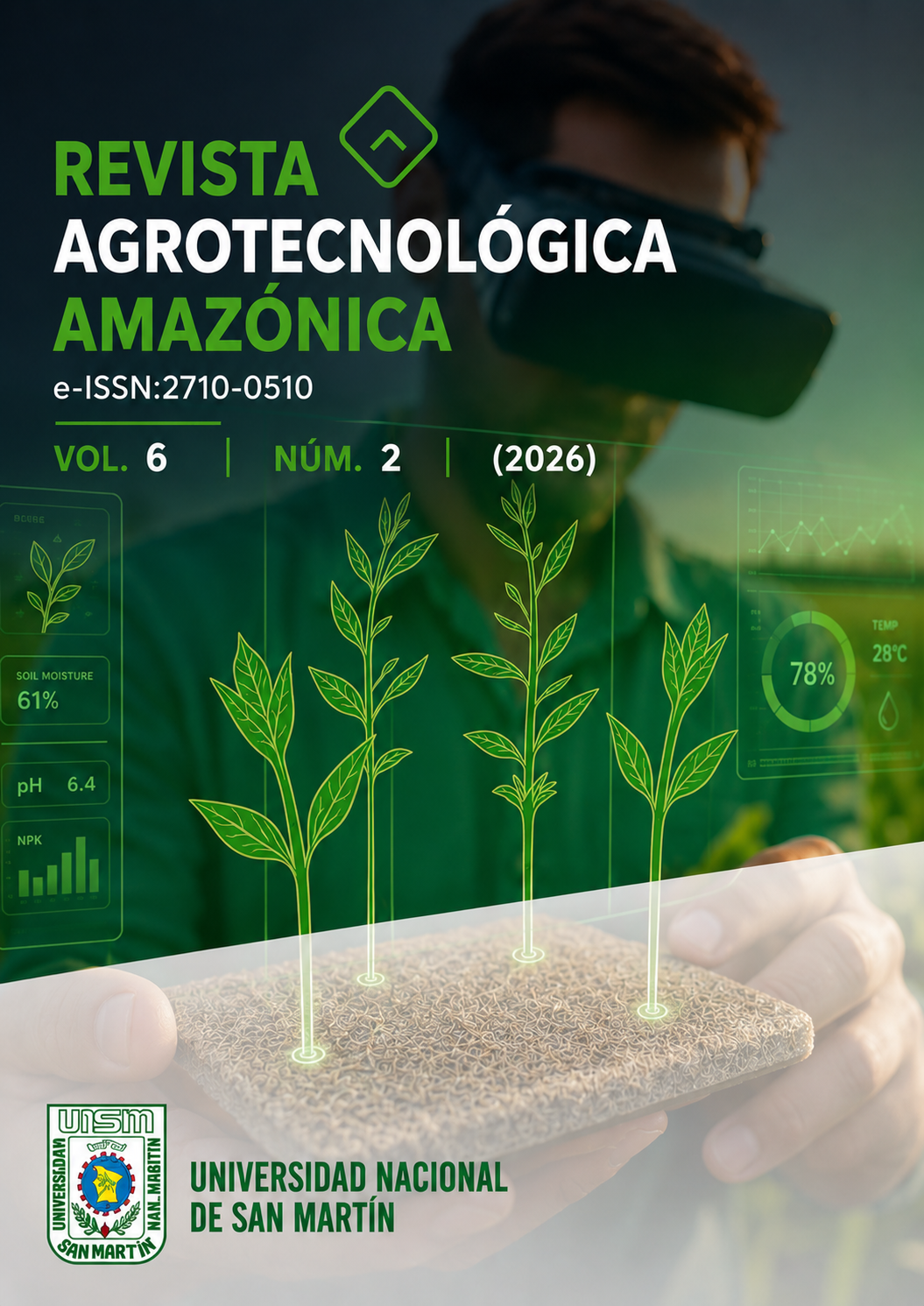 					Ver Vol. 6 Núm. 2 (2026): Revista Agrotecnológica Amazónica
				